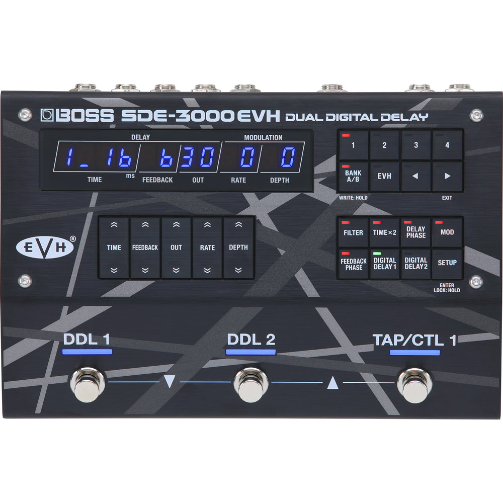 BOSS SDE-3000EVH Dual Digital Delay – Bananas At Large Inc.® Musical Instruments & Pro Audio