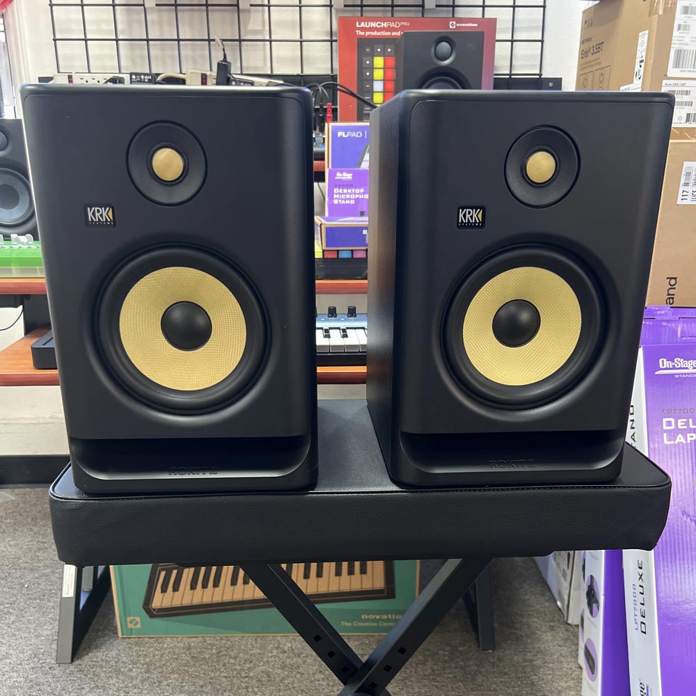 KRK Rokit 7 G4 Two-Way Bi-Amped Powered Studio Monitor Speaker Pair (Pre-Owned)