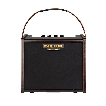 NUX Stageman AC-25 Portable Battery-Operated Acoustic Guitar Amplifier with Bluetooth