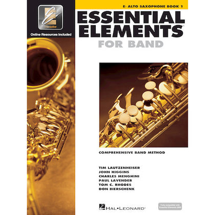 Hal Leonard - HL00862572 - Essential Elements for Band – Eb Alto Saxophone Book 1 with EEi