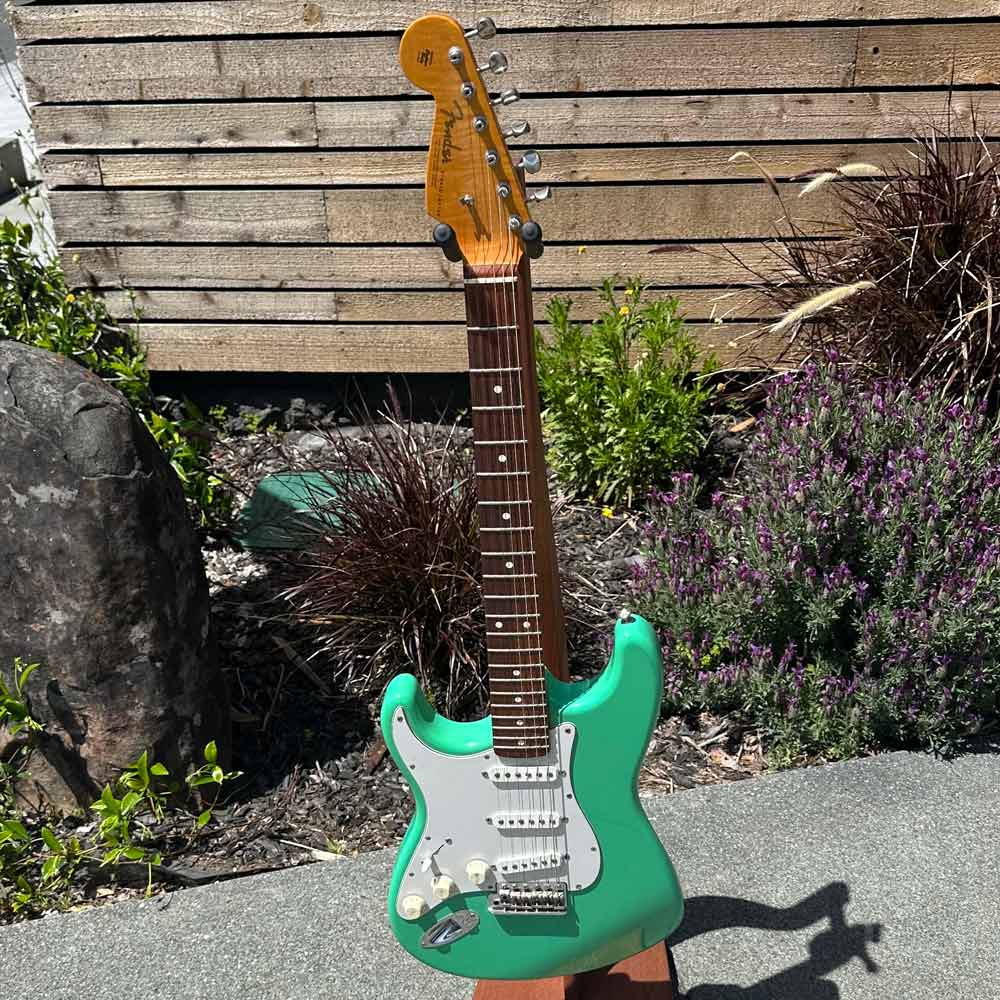 Fender 1997 Custom Shop Lefty 1960 Stratocaster w/ Case - Seafoam