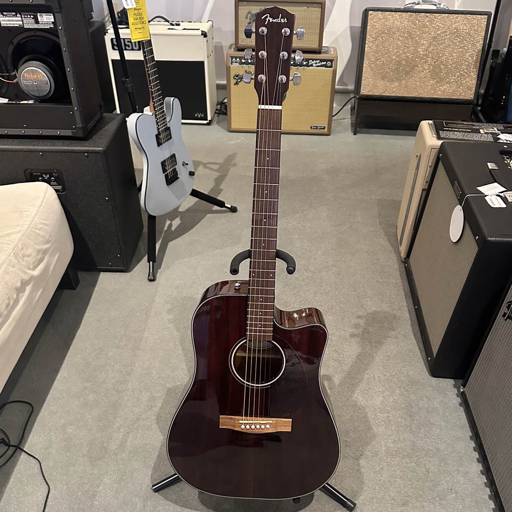 Fender CD140-SCE AM Acoustic-Electric Guitar w/ Case - Mahogany (Pre-Owned)