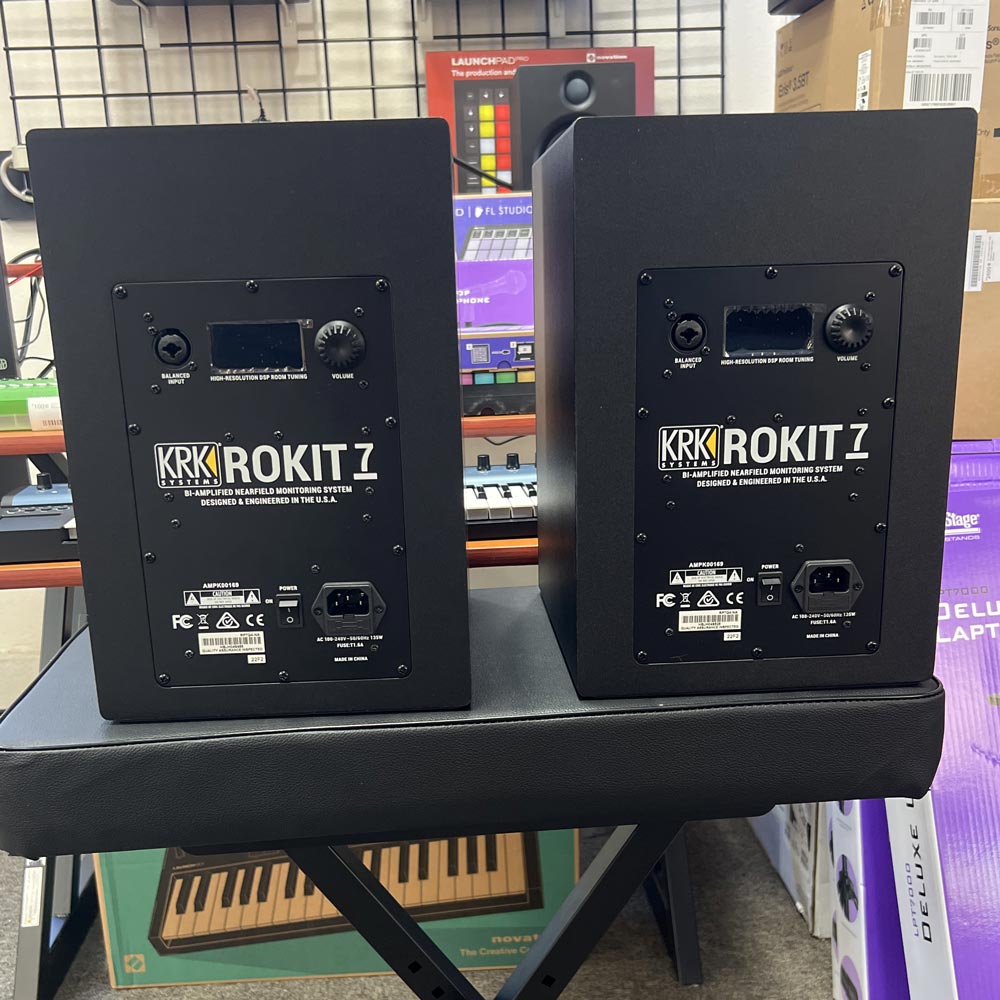 KRK Rokit 7 G4 Two-Way Bi-Amped Powered Studio Monitor Speaker Pair (Pre-Owned)