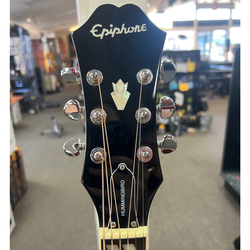 Epiphone Hummingbird Acoustic Guitar w/ Gig Bag - Heritage Cherry Sunburst (Pre-Owned)