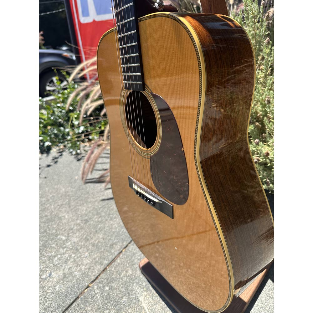 Huss and Dalton TD-R Custom Thermo Cured Red Spruce Top Dreadnought Acoustic Guitar w/ Case (Pre-Owned)
