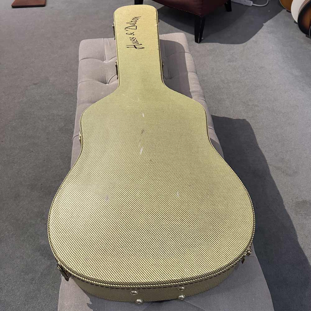 Huss and Dalton TD-R Custom Thermo Cured Red Spruce Top Dreadnought Acoustic Guitar w/ Case (Pre-Owned)