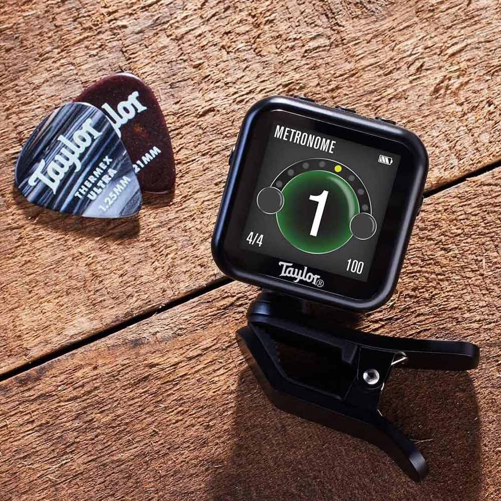 Taylor Beacon Clip-On 5-Function Multi-Instrument USB Rechargeable Guitar Tuner