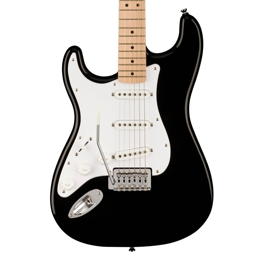 Squier Left-Handed Sonic Stratocaster Electric Guitar - Black - Bananas at Large®