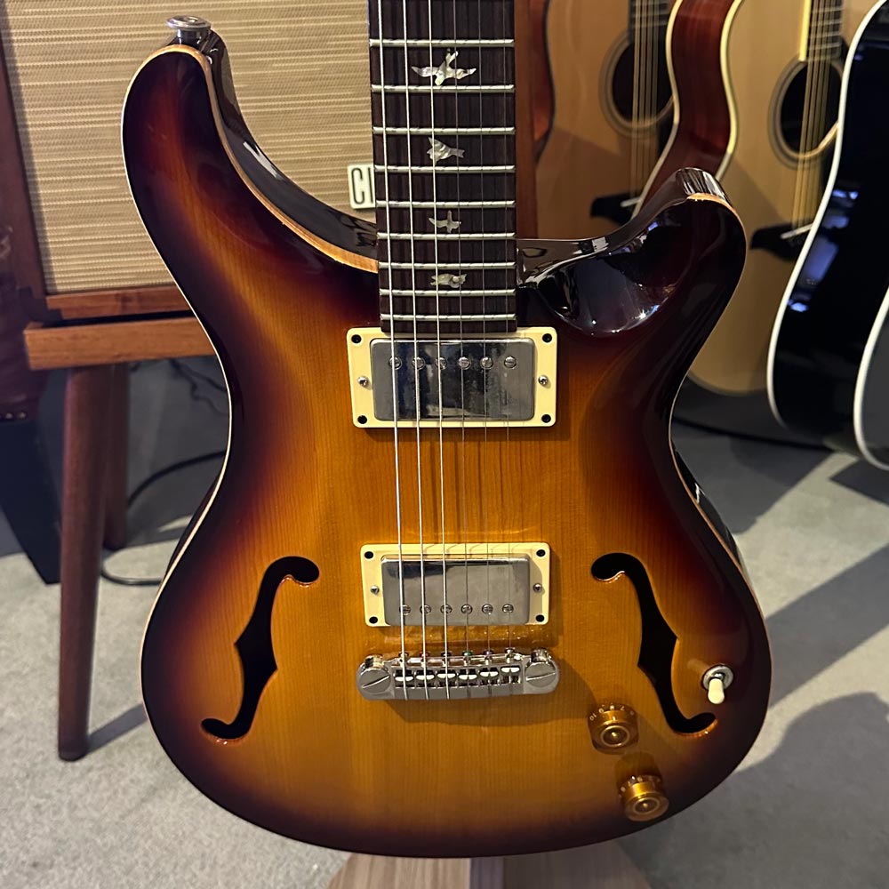 PRS USA Hollowbody II Custom Spruce Top Electric Guitar w/ Hard Case (Pre-Owned)