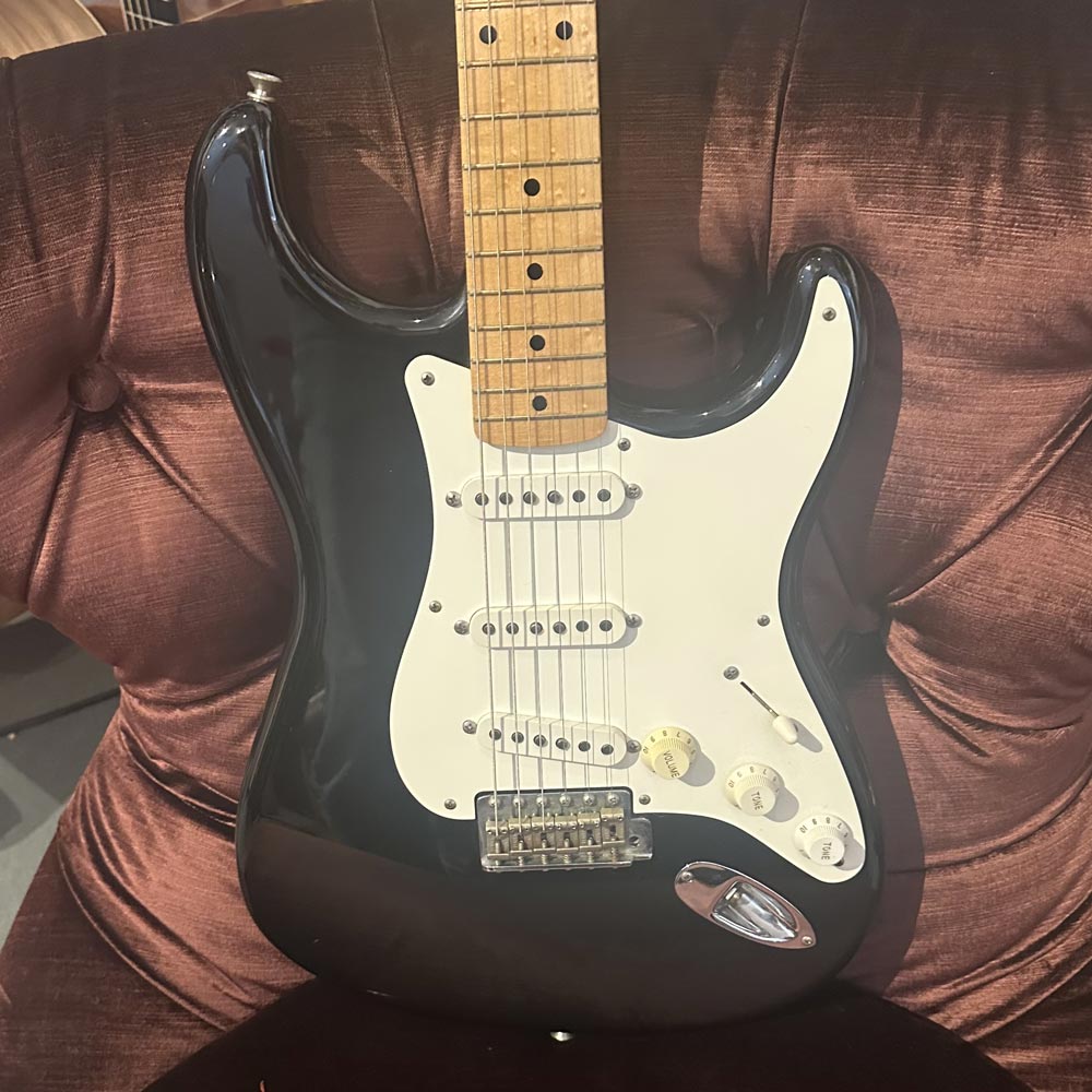 Fender Custom Shop 1956 Reissue Stratocaster Closet Classic Electric Guitar w/ Case - Black (Pre-Owned)