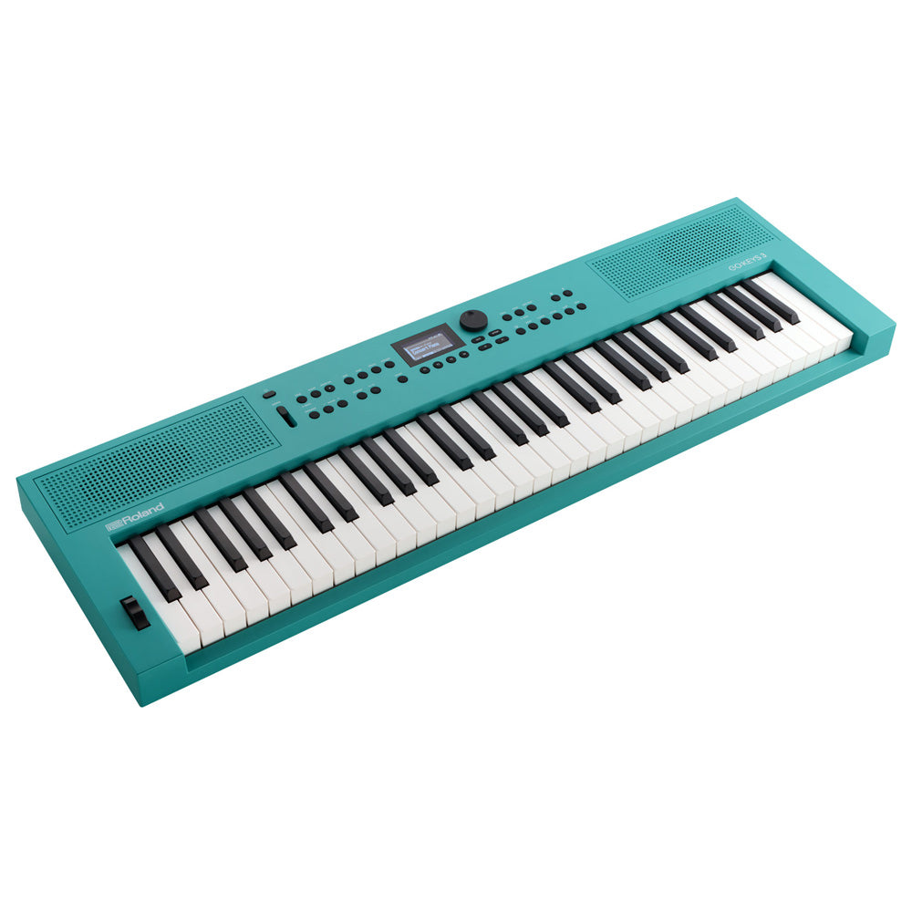 Roland GO:KEYS 3 Music Creation Keyboard - Turquoise - Bananas at Large®