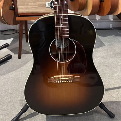 Gibson 2015 J-45 Standard Acoustic-Electric Guitar - Vintage Sunburst w/ Case (Pre-Owned)