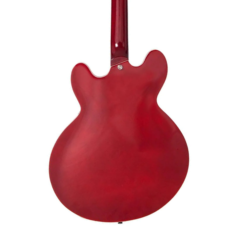 Vintage Guitars VSA500 ReIssued Semi-Hollow Electric Guitar - Cherry Red