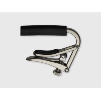 Shubb C1n Standard Capo for Steel String Guitar - Brushed Nickel - Bananas at Large®