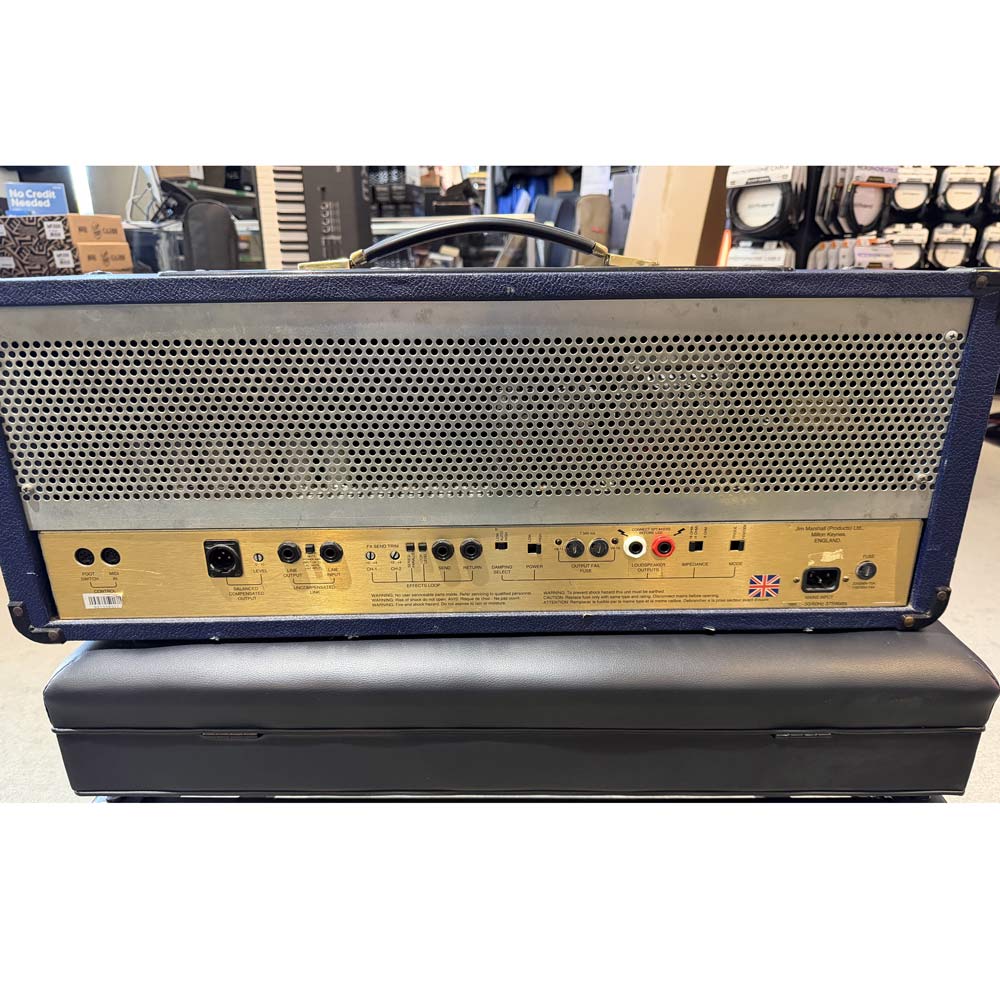 Marshall 6100 30th Anniversary 100W 3-Channel All-Tube Guitar Amp Head w/ Cover (Joe Satriani Private Collection) (Pre-Owned)
