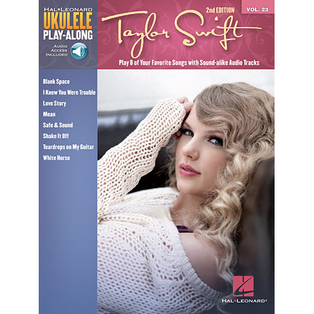 Hal Leonard - HL00221966 - Taylor Swift – 2nd Edition Ukulele Play-Along Volume 23