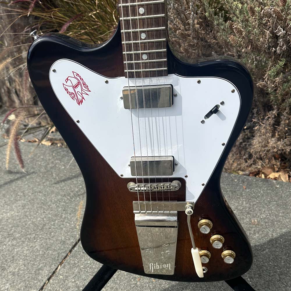Gibson 2024 Custom 1965 Non-Reverse Firebird V Electric Guitar w/ Maestro Vibrola and Case (Pre-Owned)