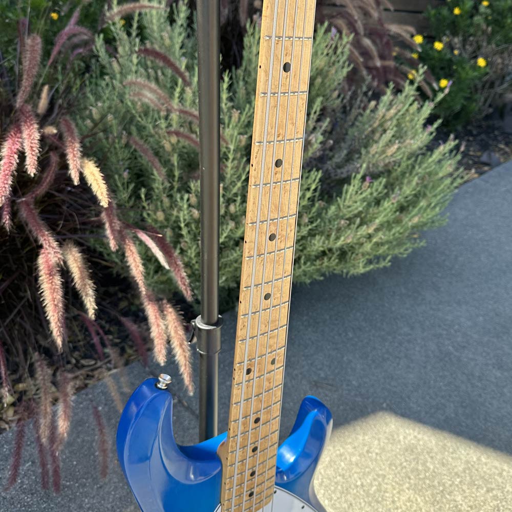 Ernie Ball Music Man 1989 5-H StingRay 5 5-String Bass w/ Original Case - Rare Color Blue Burst (Pre-Owned)