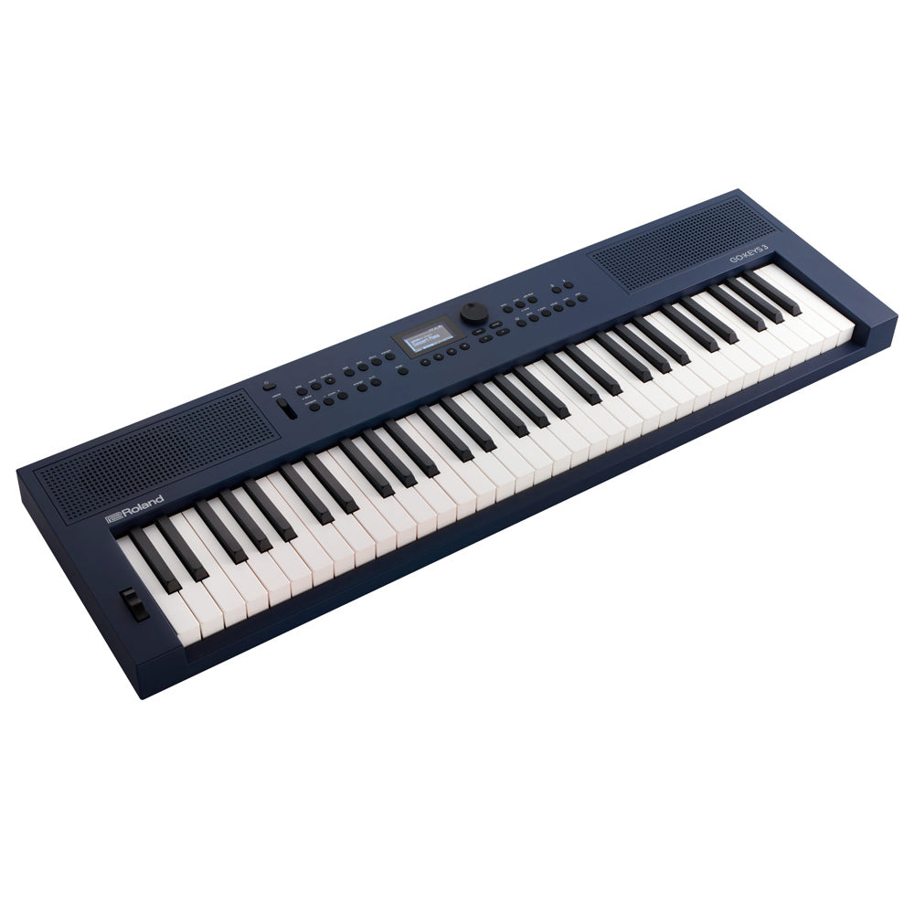 Roland GO:KEYS 3 Music Creation Keyboard - Midnight Blue - Bananas at Large®
