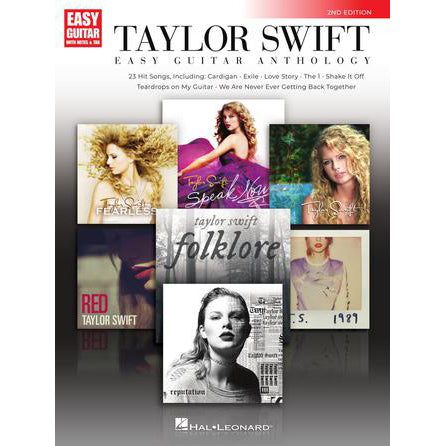 Hal Leonard - HL00359800 - Taylor Swift – Easy Guitar Anthology 2nd Edition