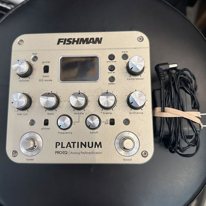 Fishman Platinum Pro EQ/DI Analog Preamp Pedal (Pre-Owned)