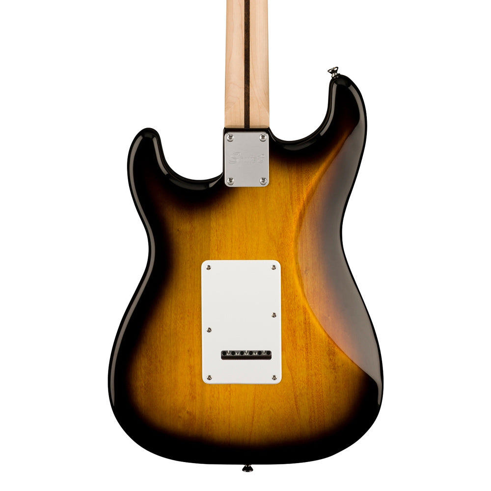 Squier Sonic Stratocaster Electric Guitar - 2-Color Sunburst with Maple Fingerboard & White Pickguard