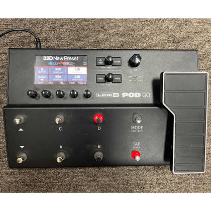 Line 6 Pod Go Amp and Effects Processor Pedal (Pre-Owned)