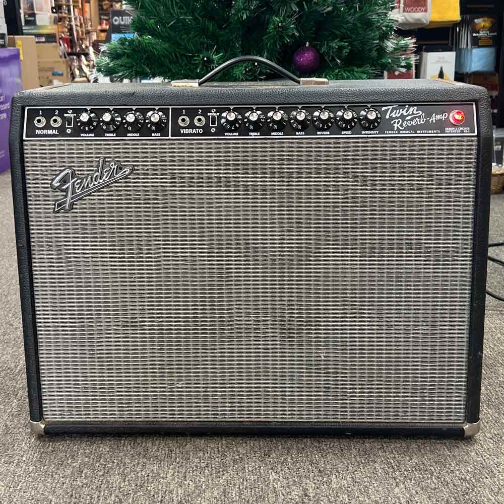 Fender Reissue 65 Twin Reverb 2x12 Combo Guitar Tube Amp - As-Is (Pre-Owned)