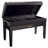 Roland RPB-D500PE Duet Piano Bench with Storage Compartment - Black