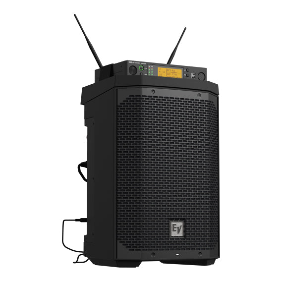 Electrovoice EVERSE 8 Weatherized Battery-Powered 8 in. Loudspeaker with Bluetooth Audio and Control - Black