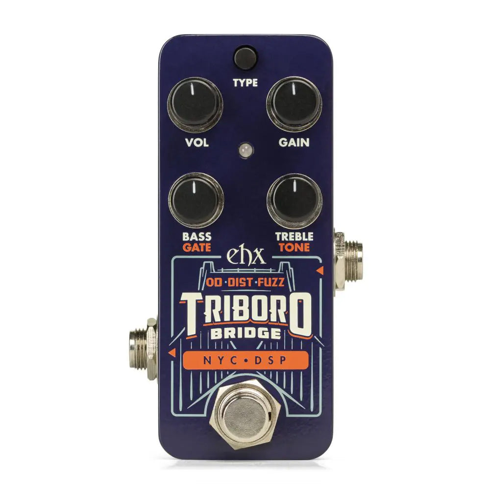 Electro-Harmonix EHX NYC DSP Pico Triboro Bridge Overdrive/Fuzz/Distortion Pedal