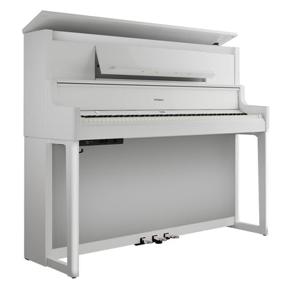 Roland LX-9-PW Upright Digital Piano - Polished White