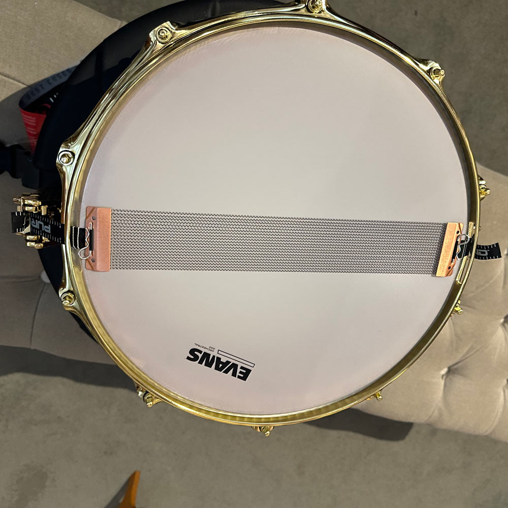 Durham Custom 14x4 Redwood Stave Snare Drum w/ SKB Case