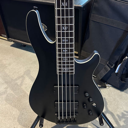 Schecter Diamond Series SLS Elite Evil Twin 5-String Electric Bass - Satin Black (Pre-Owned)