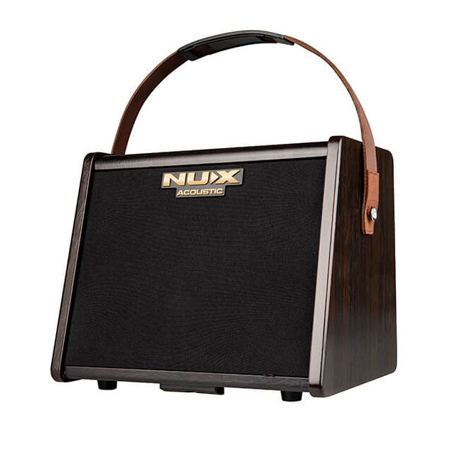 NUX Stageman AC-25 Portable Battery-Operated Acoustic Guitar Amplifier with Bluetooth