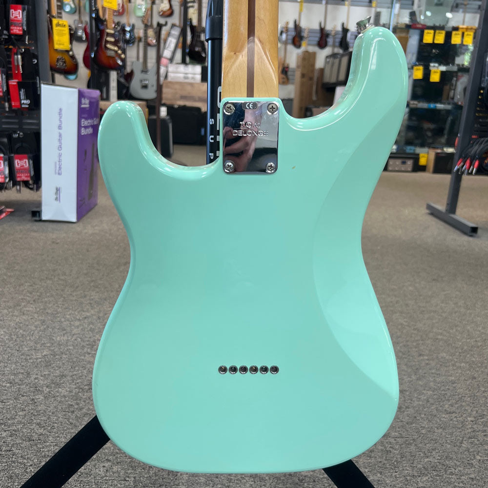 Fender 2002 Tom Delonge Stratocaster Electric Guitar w/ Hard Case - Surf Green (Pre-Owned)
