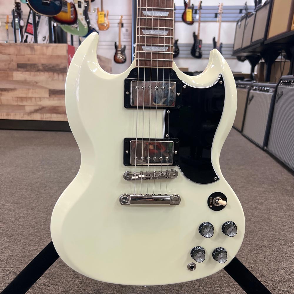 Gibson SG Standard '61 Electric Guitar w/ Hard Case - White (Pre-Owned)