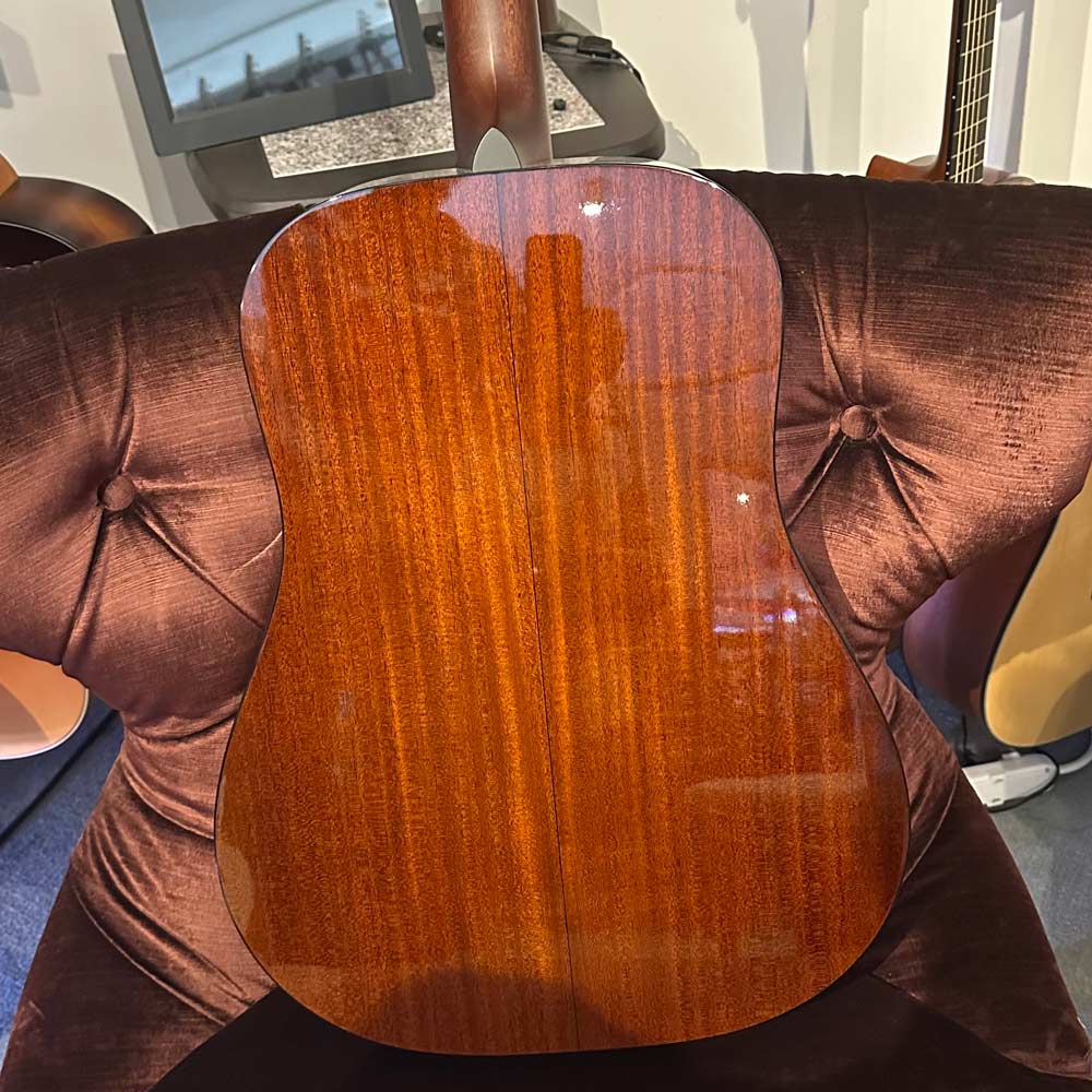 Santa Cruz D Pre-War Solid Wood Dreadnought Acoustic Guitar w/ Case (Pre-Owned)