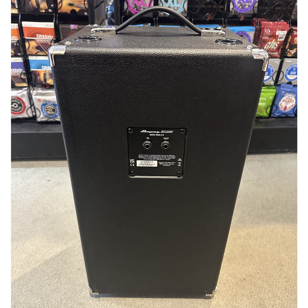 Ampeg SVT 210AV Compact 200W 2x10 Bass Speaker Cabinet w/ Tuki Cover (Pre-Owned)