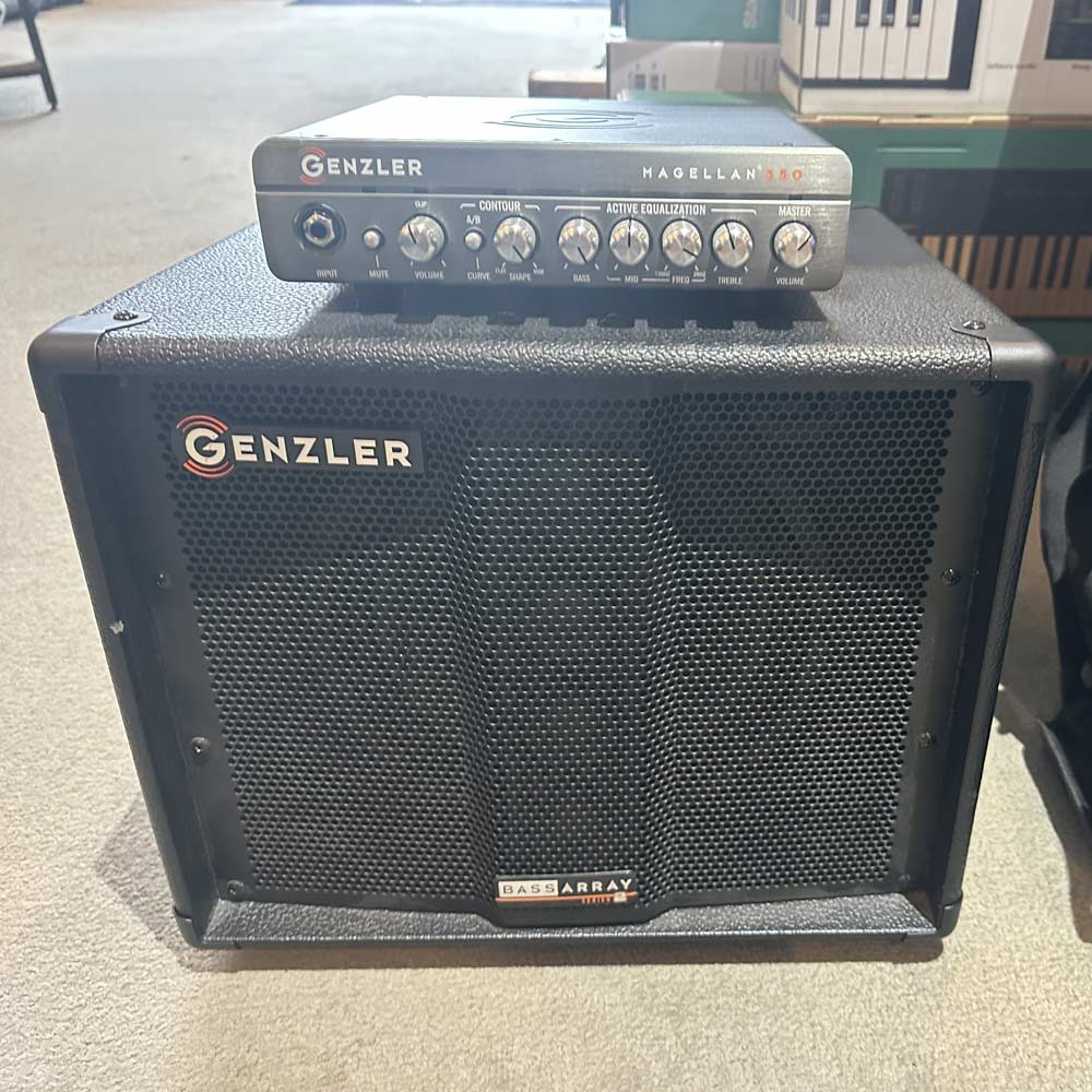 Genzler Series 2 MG350/BA10 Combo Bass Amp Head and Speaker Cabinet Kit w/ Carry Case (Pre-Owned)
