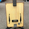 E3 Strings 3-String Hardwood Cigar Box Acoustic-Electric Guitar #139 (Pre-Owned)