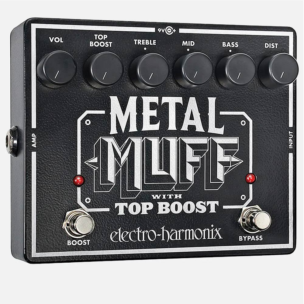 Electro-Harmonix Metal Muff with Top Boost Distortion Pedal
