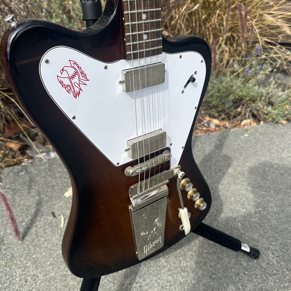 Gibson 2024 Custom 1965 Non-Reverse Firebird V Electric Guitar w/ Maestro Vibrola and Case (Pre-Owned)