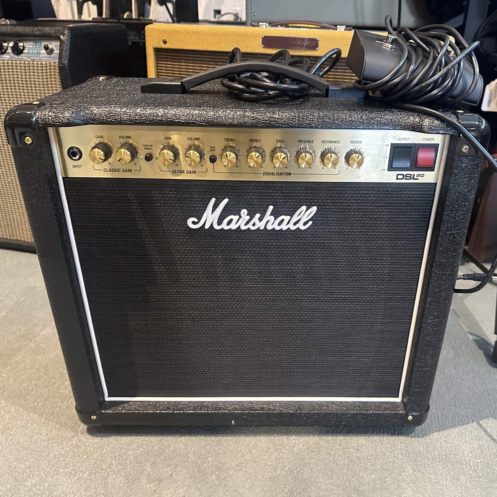 Marshall DSL 20 20W 1x12 All-Tube Guitar Combo Amp (Pre-Owned)