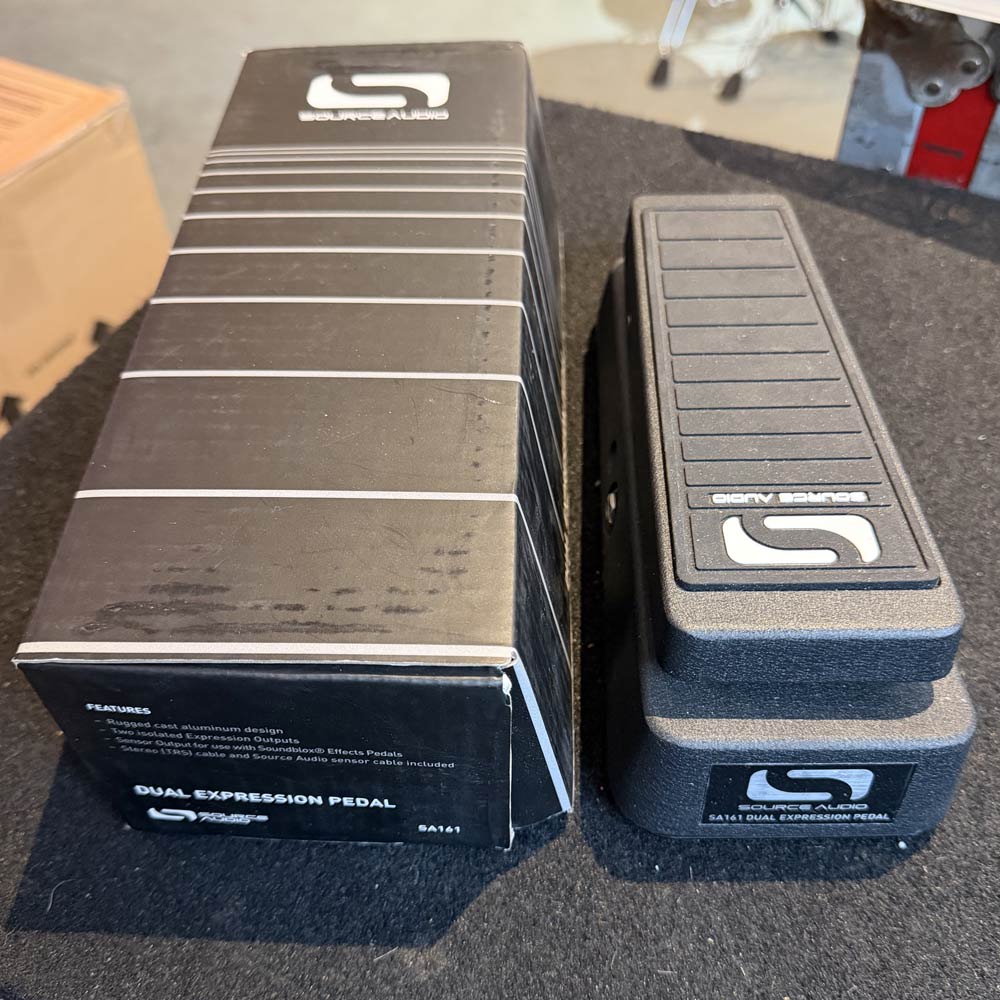 dual expression pedal Source Audio SA161 Dual Expression Pedal (Pre-Owned)