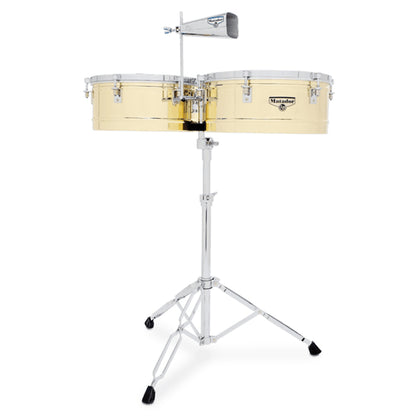 Latin Percussion M257B Matador 14 in and 15 in. Brass Timbales