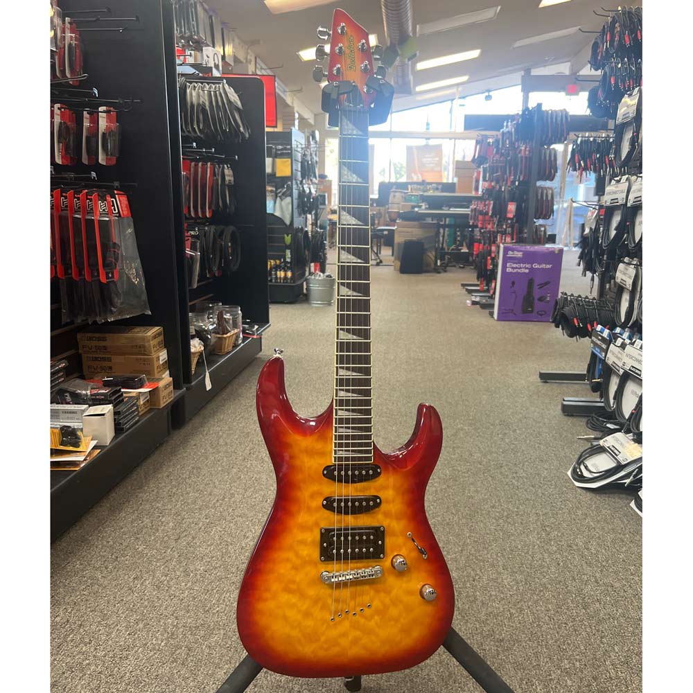 Deltatone HSS S-Style Electric Guitar w/ Case (Pre-Owned)