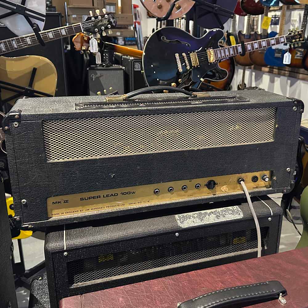 Marshall Vintage 1976 100-Watt JMP Super Lead  Mark II Tube Amp Head (Pre-Owned)