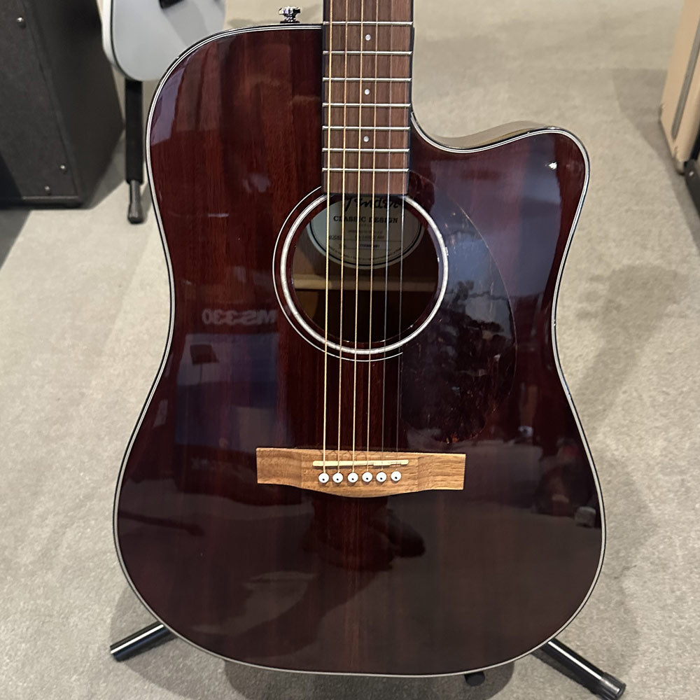 Fender CD140-SCE AM Acoustic-Electric Guitar w/ Case - Mahogany (Pre-Owned)