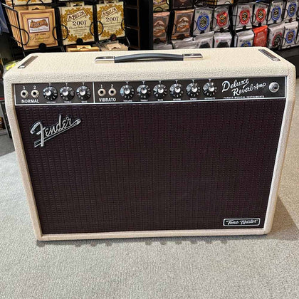 Fender Tone Master Deluxe Reverb 1x12 Solid State Guitar Combo Amp - Blonde (Pre-Owned)